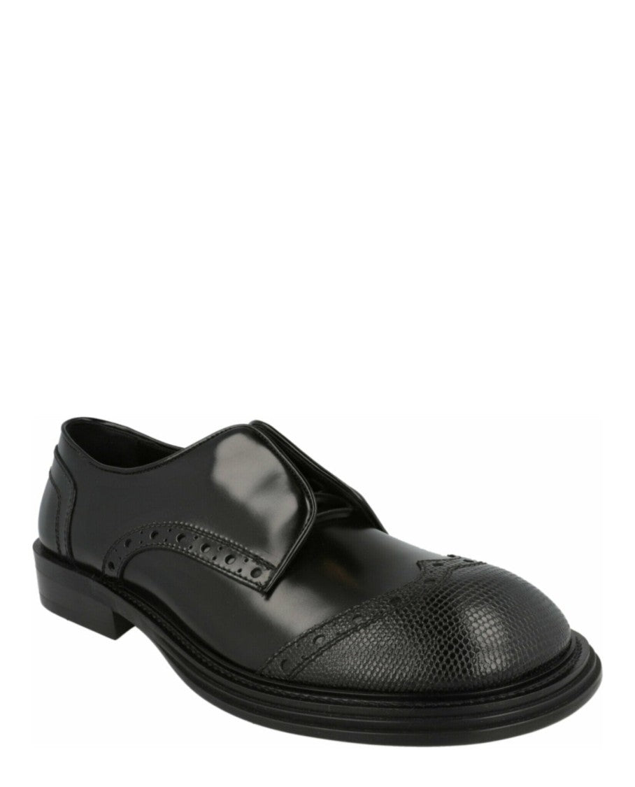 Ferragamo Festo Wing-Tip Leather Oxfords