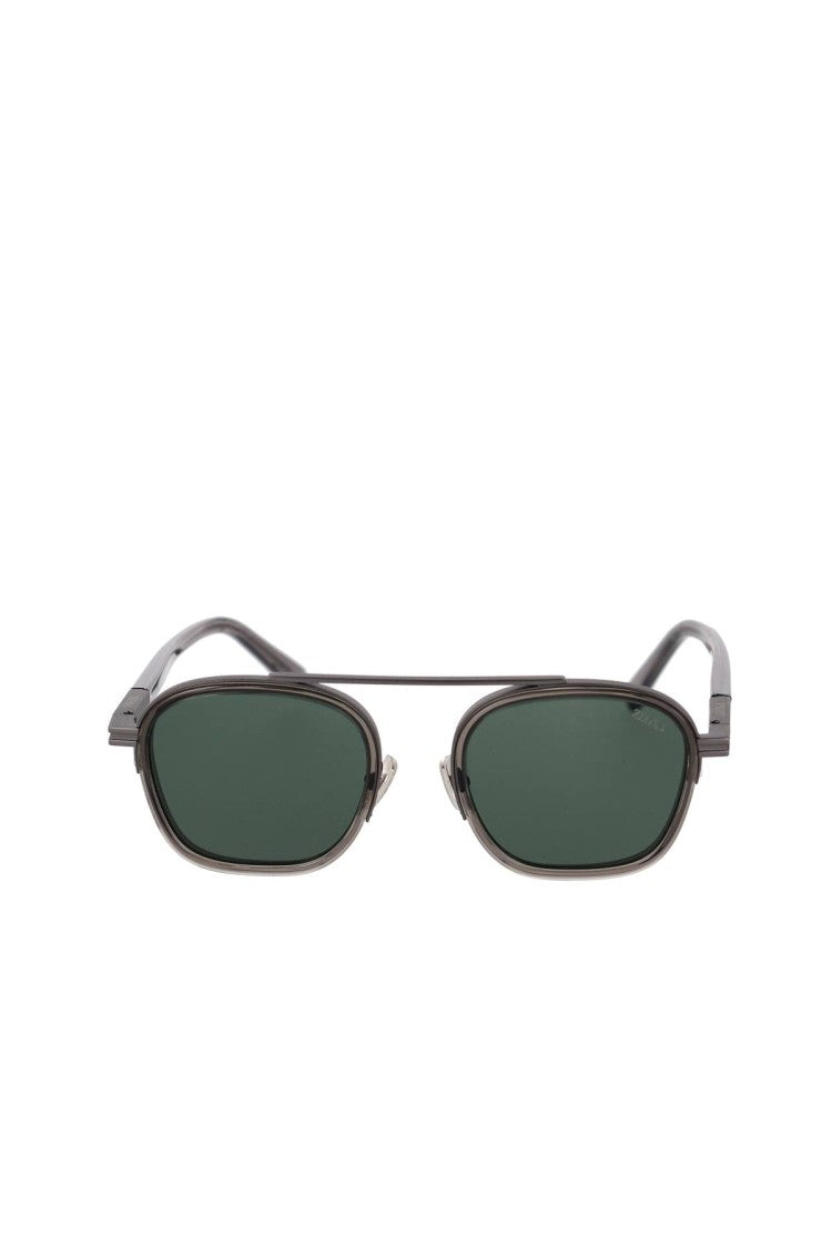 Zegna Acetate Metal Sunglasses