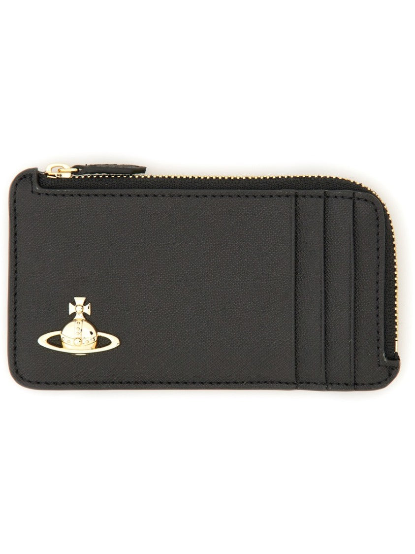 Vivienne Westwood Card Holder With Logo