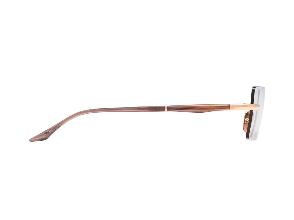 Dita Eymori Gradient Rimless Rectangular Sunglasses