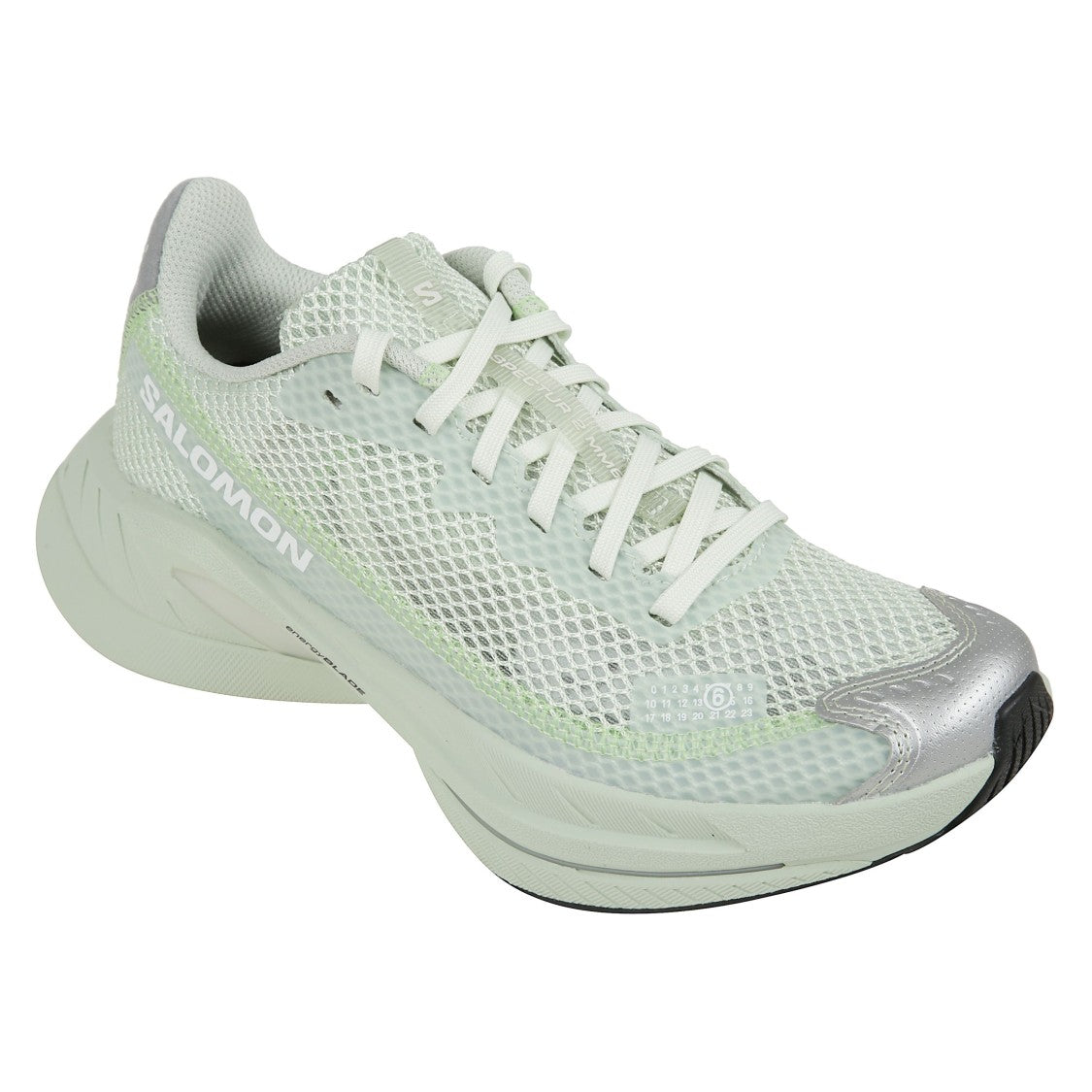 Mm6 By Maison Margiela X Salomon Mesh Sneakers With Bold Sole