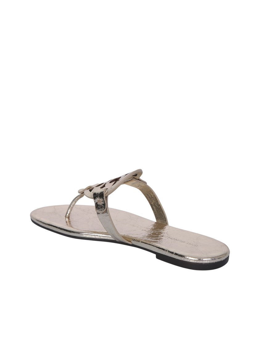 Tory Burch Metallic Colored Sandals