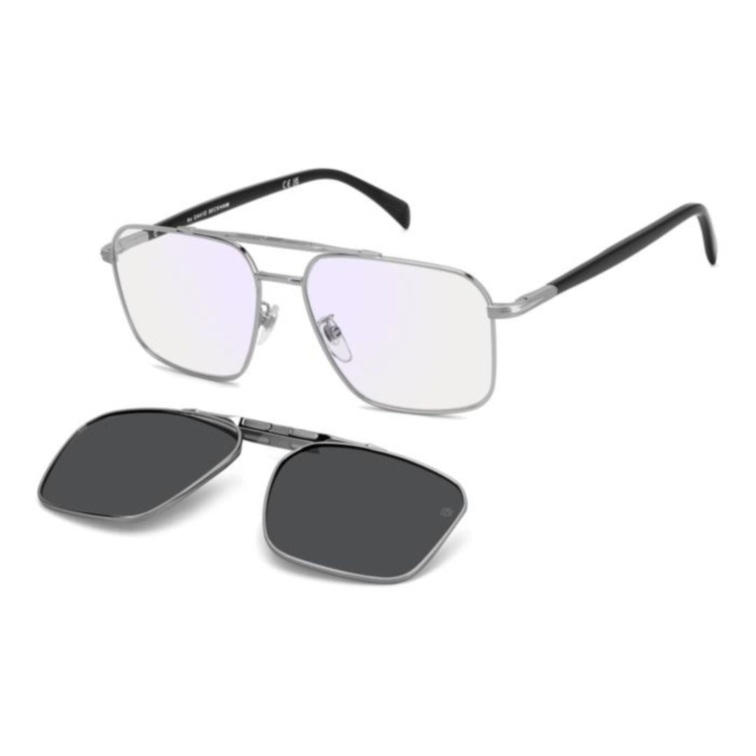 David Beckham Db 1187/G/C Square-Frame Dual-Lens Sunglasses