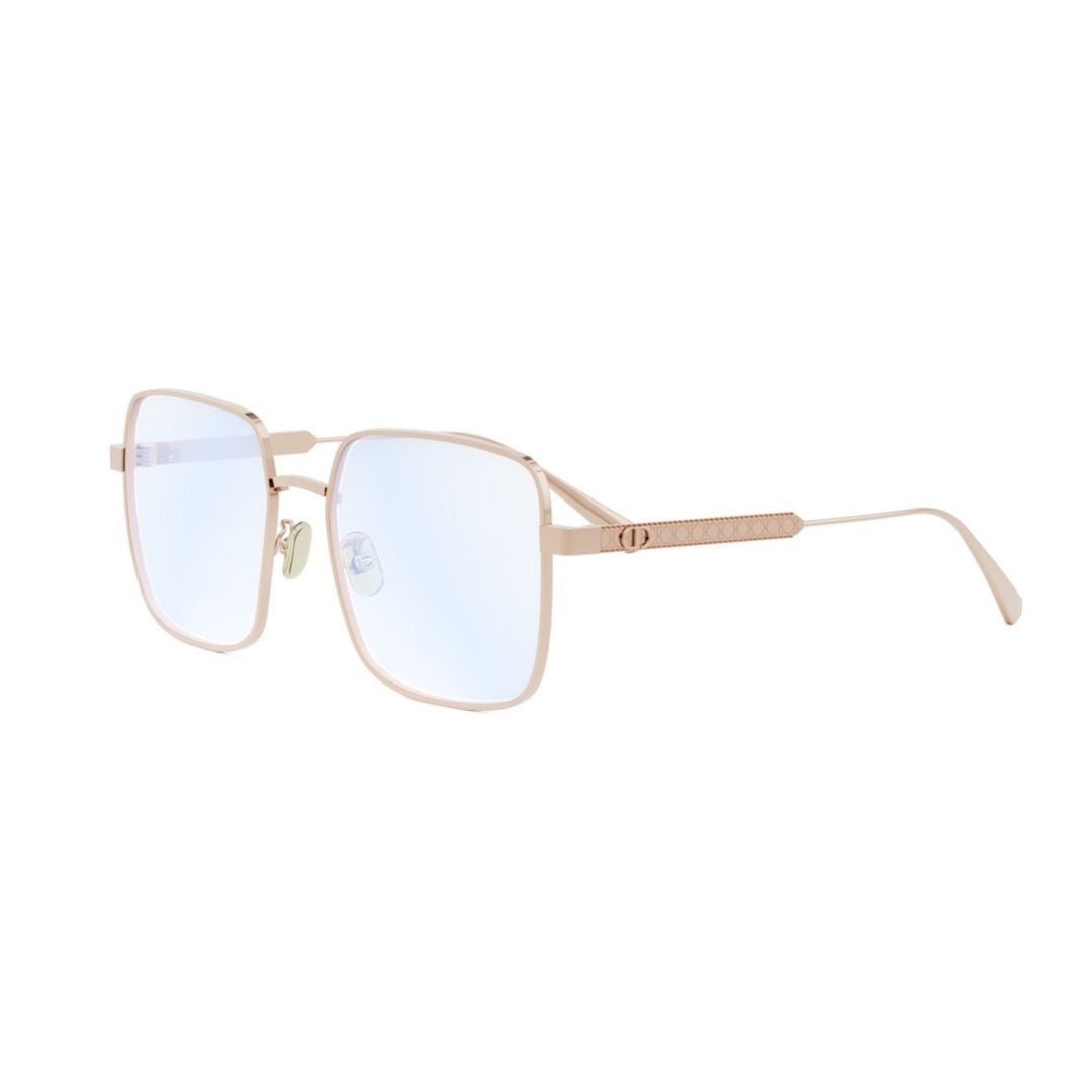 Dior Square Frame Sunglasses With Light Blue Tinted Lenses