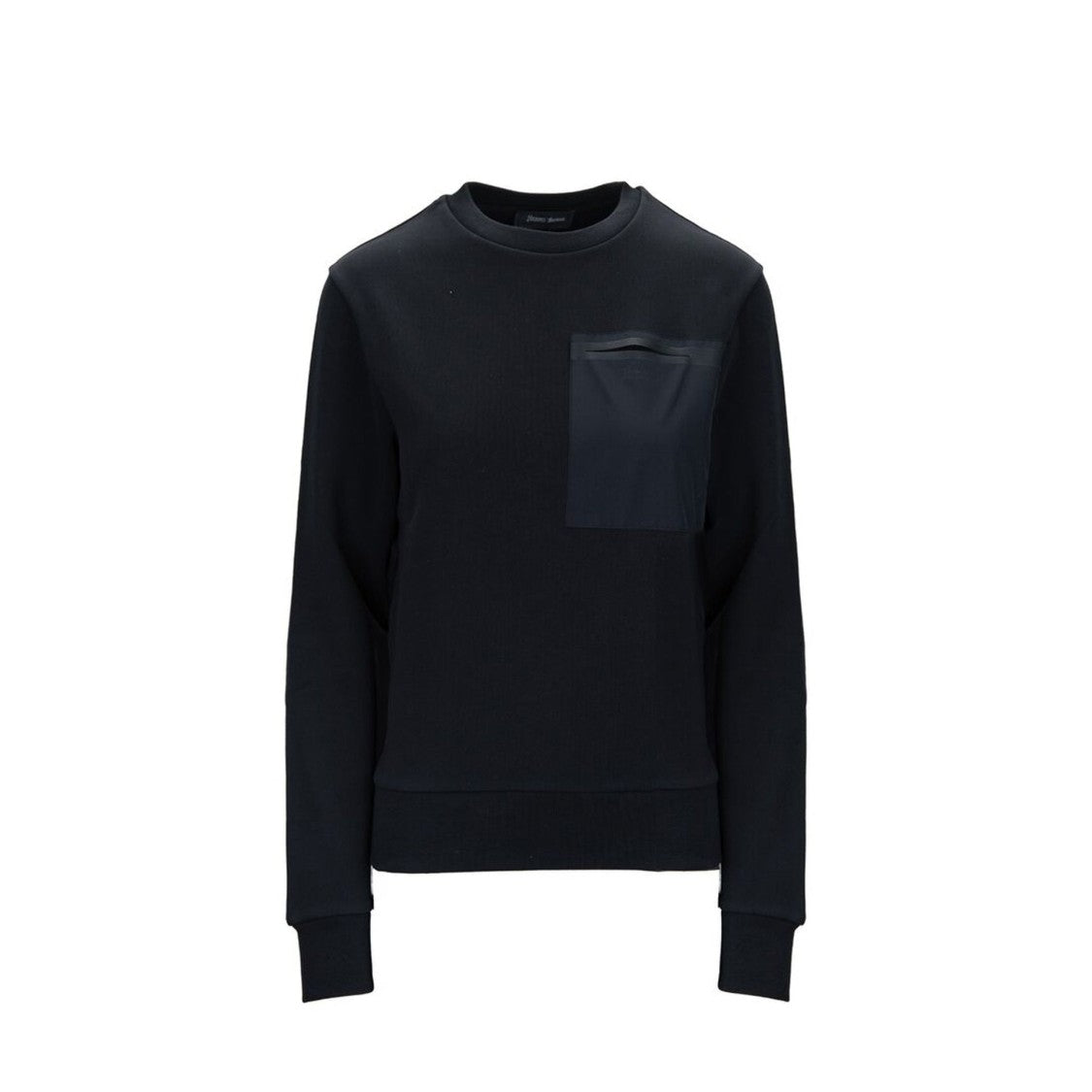 Herno Cotton Sweatshirt With Contrasting Pocket Detail