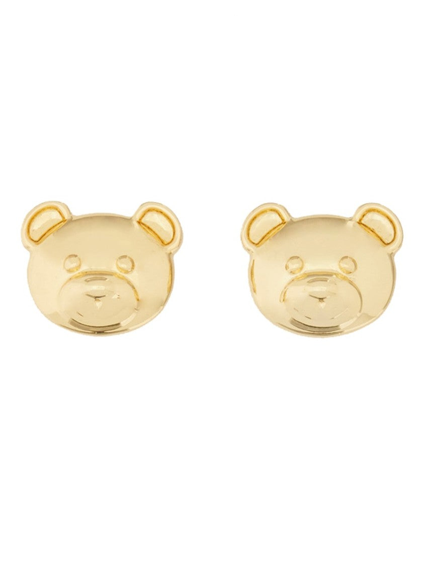 Moschino Orecchini A Clip Teddy Bear