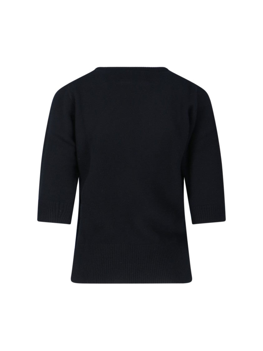 Extreme Cashmere N°432 Well Lamb Sweater – Black