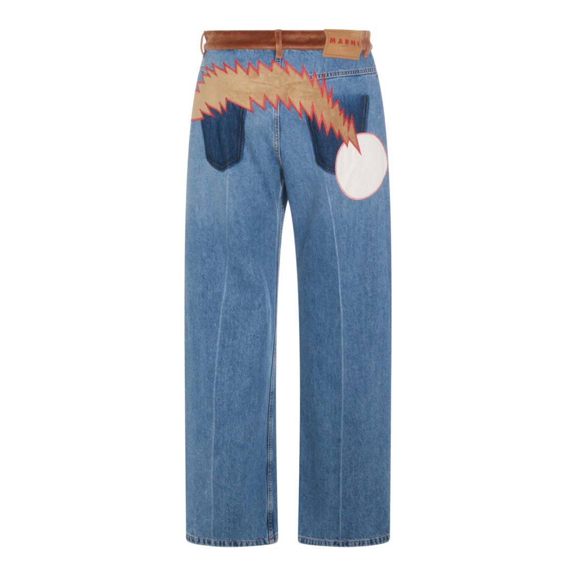 Marni Blue Cotton Jeans