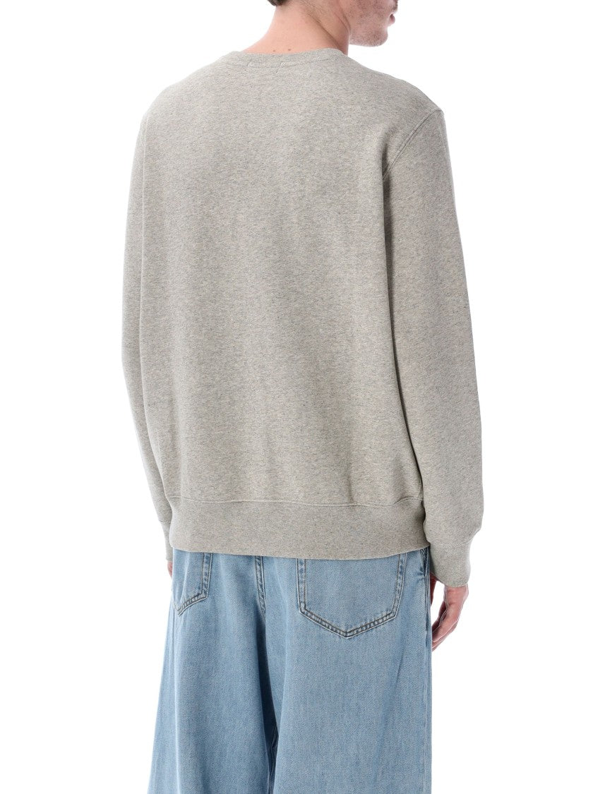 Polo Ralph Lauren Andover Grey Polo Bear Sweatshirt With Classic Crew Neckline