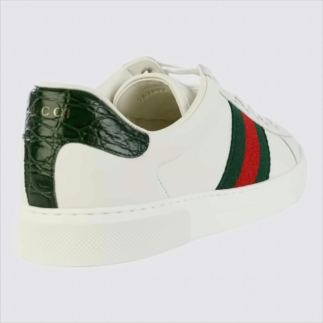 Gucci Low-Top Sneakers With Striped Fabric Detailing
