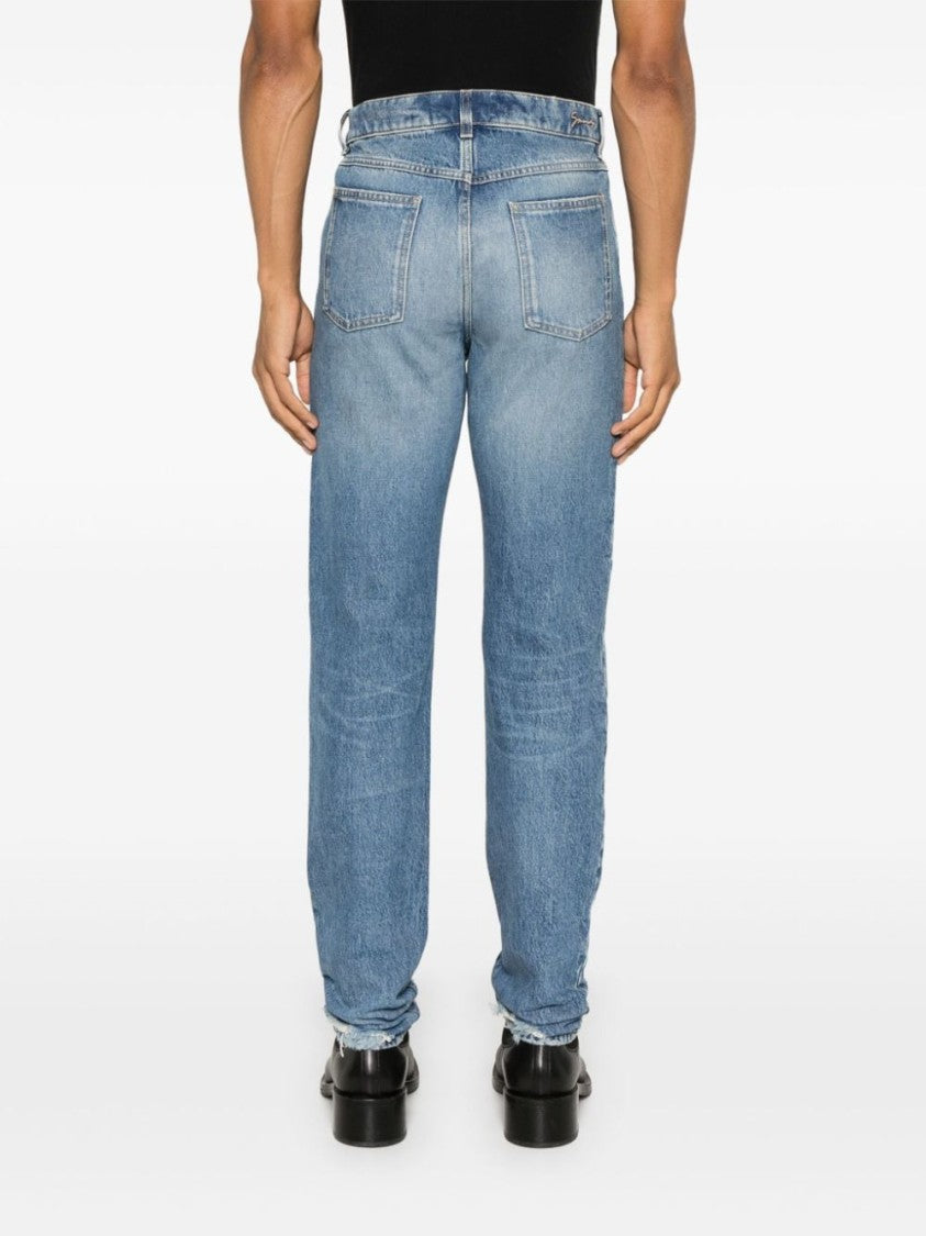 Givenchy Medium Blue Tapered Denim Trousers