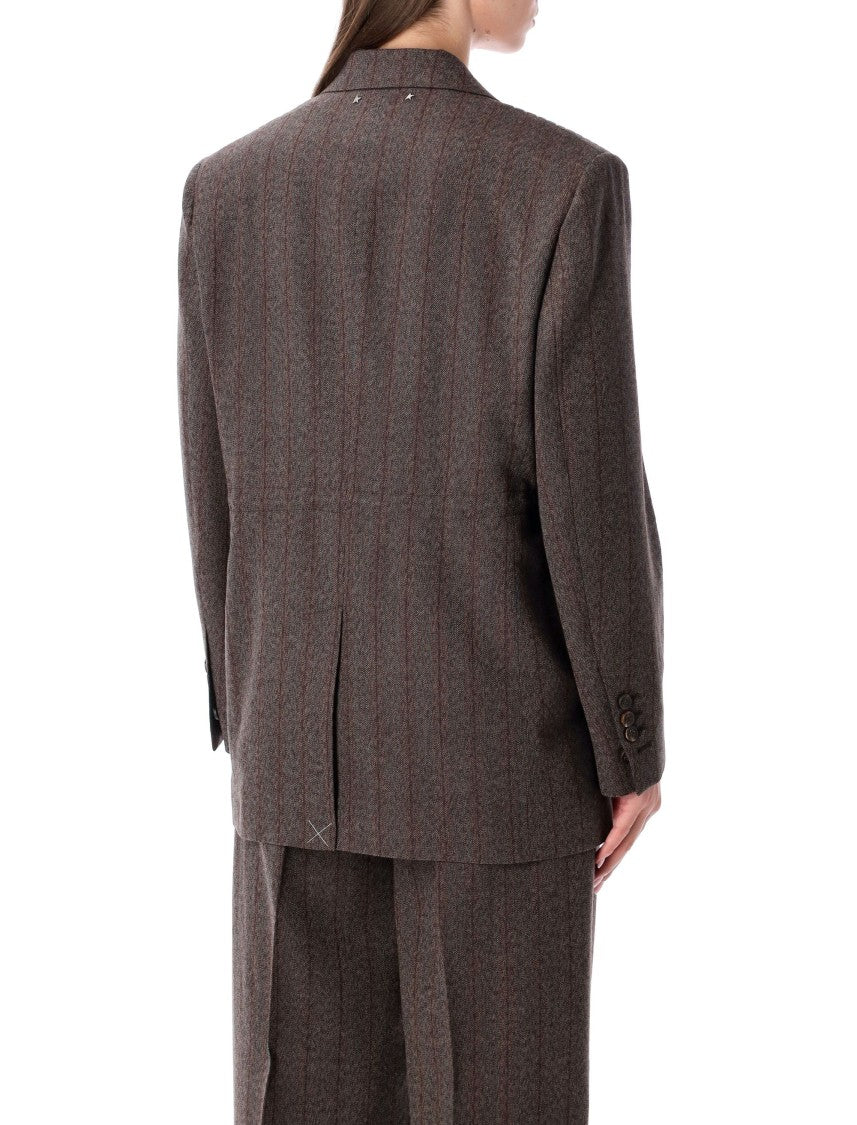 Golden Goose Blazer Pin Stripe