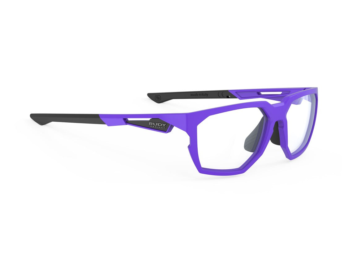 Rudy Project No Code Clear Lens Geometric Sunglasses