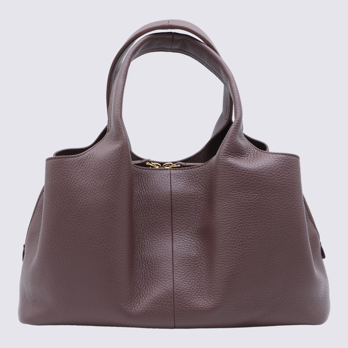 Coccinelle Pebbled Leather Handbag With Versatile Carrying Options
