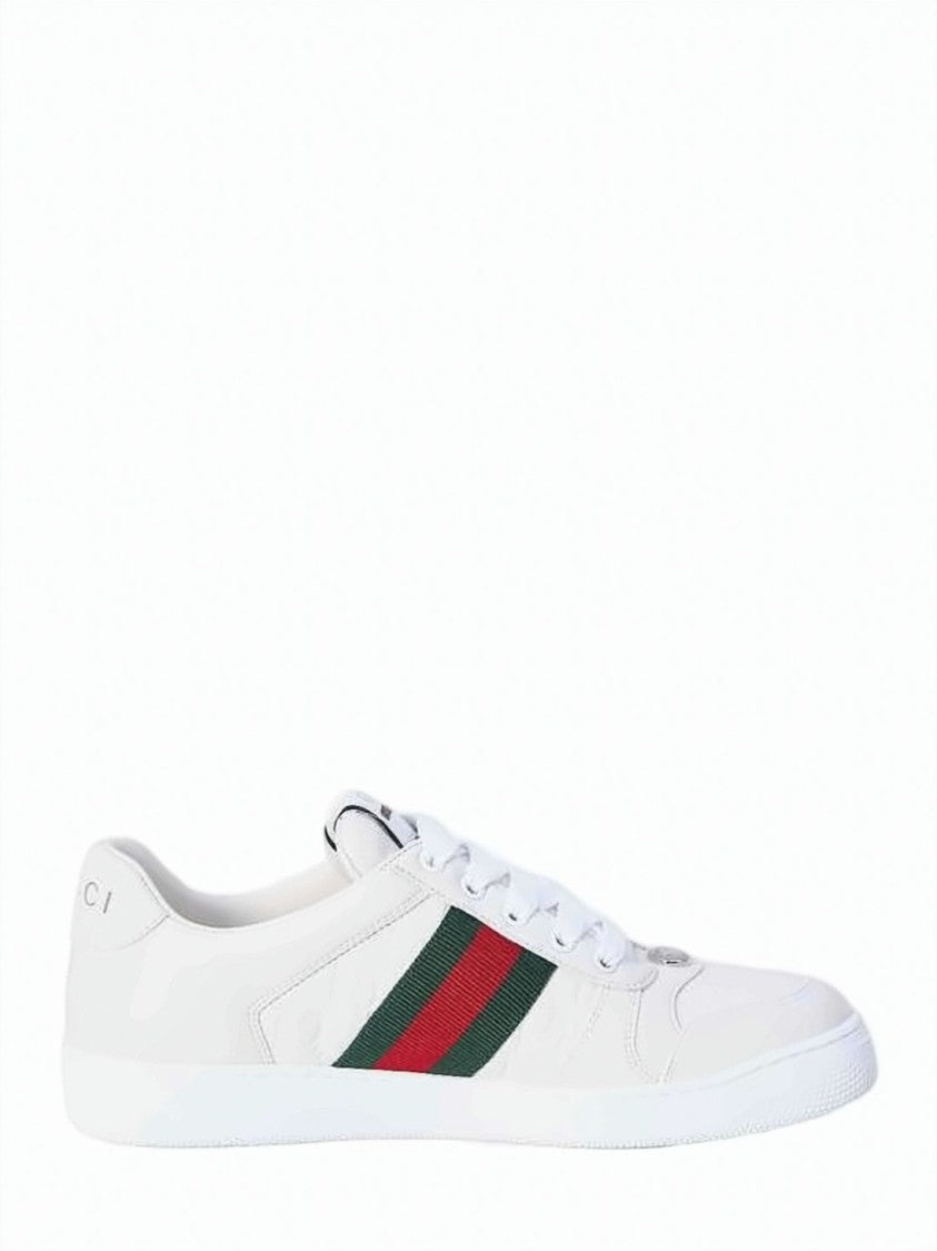 Gucci Low-Top Sneakers With Signature Webbing Stripes