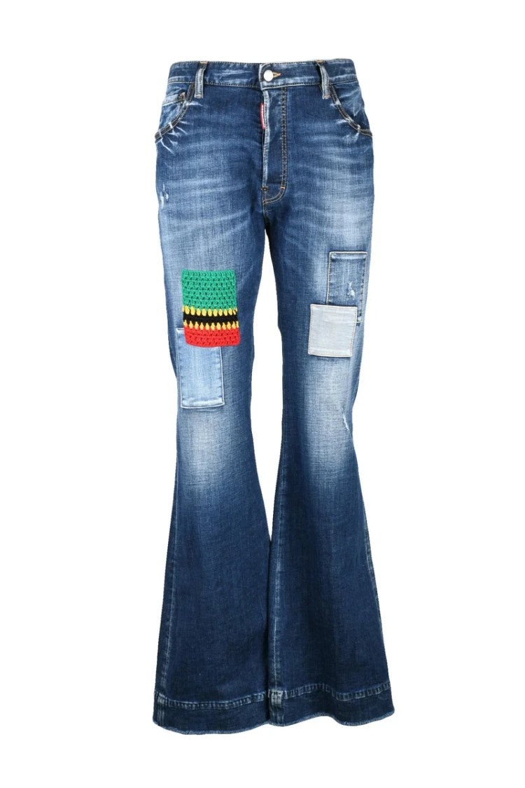 Dsquared2 Bob Stretch Jeans - Blue