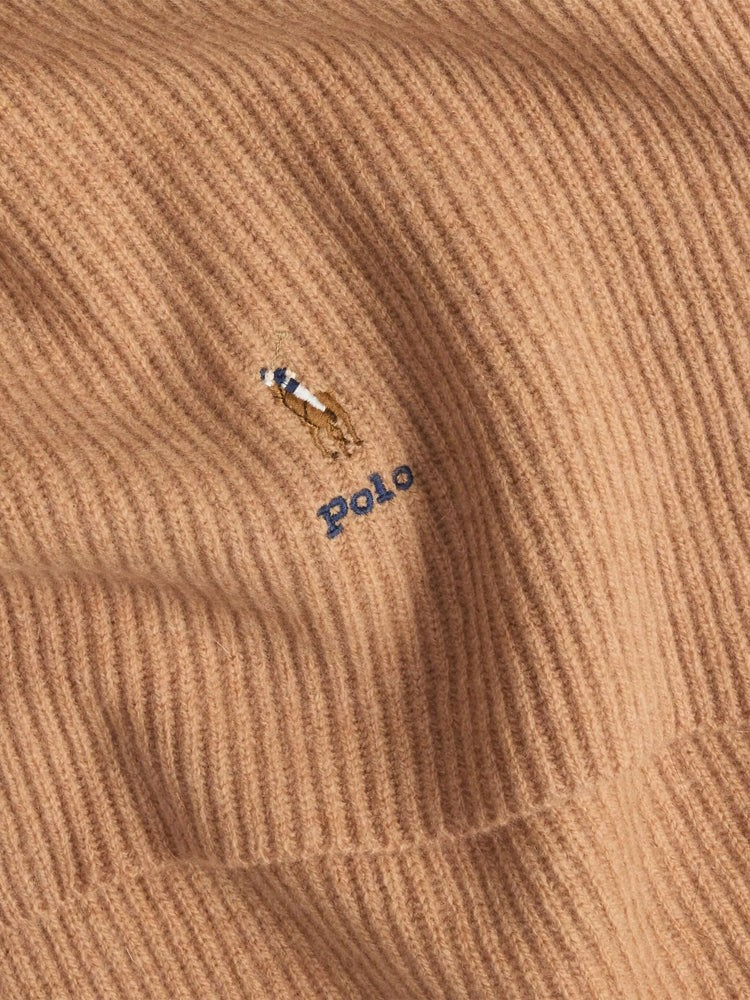 Polo Ralph Lauren Ribbed Knit Hat And Scarf Gift Box Set