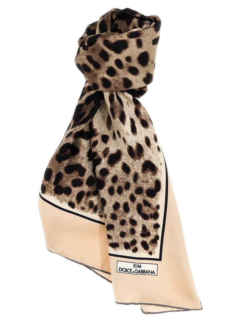 Dolce & Gabbana 'Leopardo' Scarf