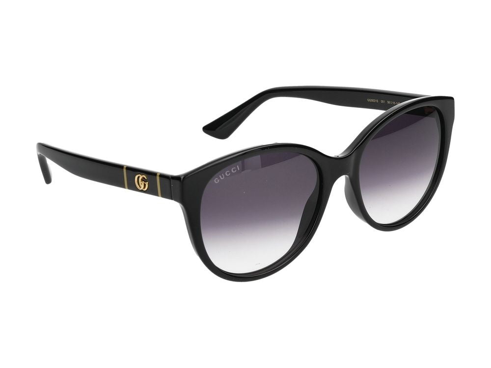 Gucci Sunglasses Gg0631s 001 Black Black Grey 56/18/145