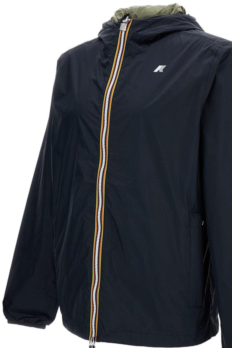 K-Way Reversible Short Jacket With Breathable Design