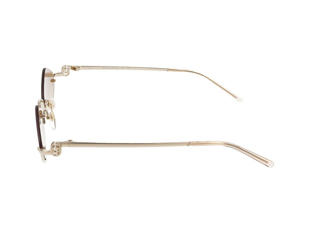 Gucci Sunglasses Gucci Gg1604s 003 Gold Gold Orange 53/22/135