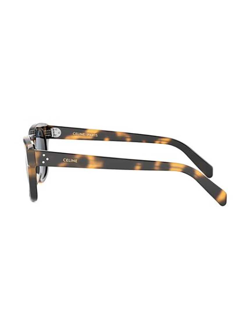 Celine Tortoiseshell Cl40233i Rectangular Blue Sunglasses