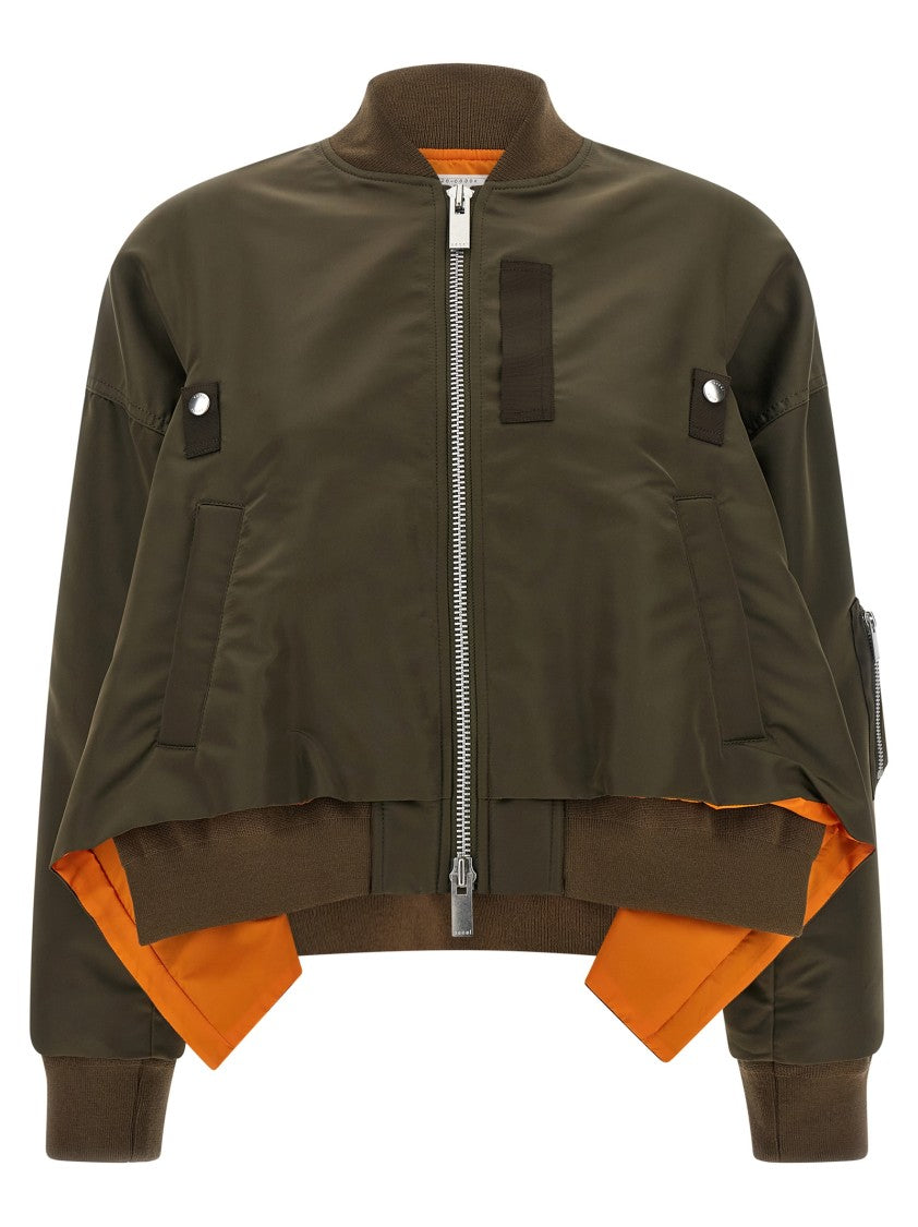 Sacai Asymmetrical Blouson Bottom