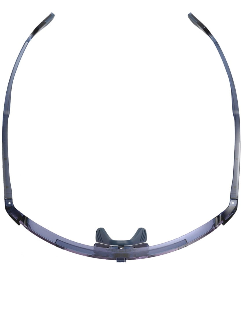 Rudy Project Wraparound Sunglasses With Translucent Smoky Lens
