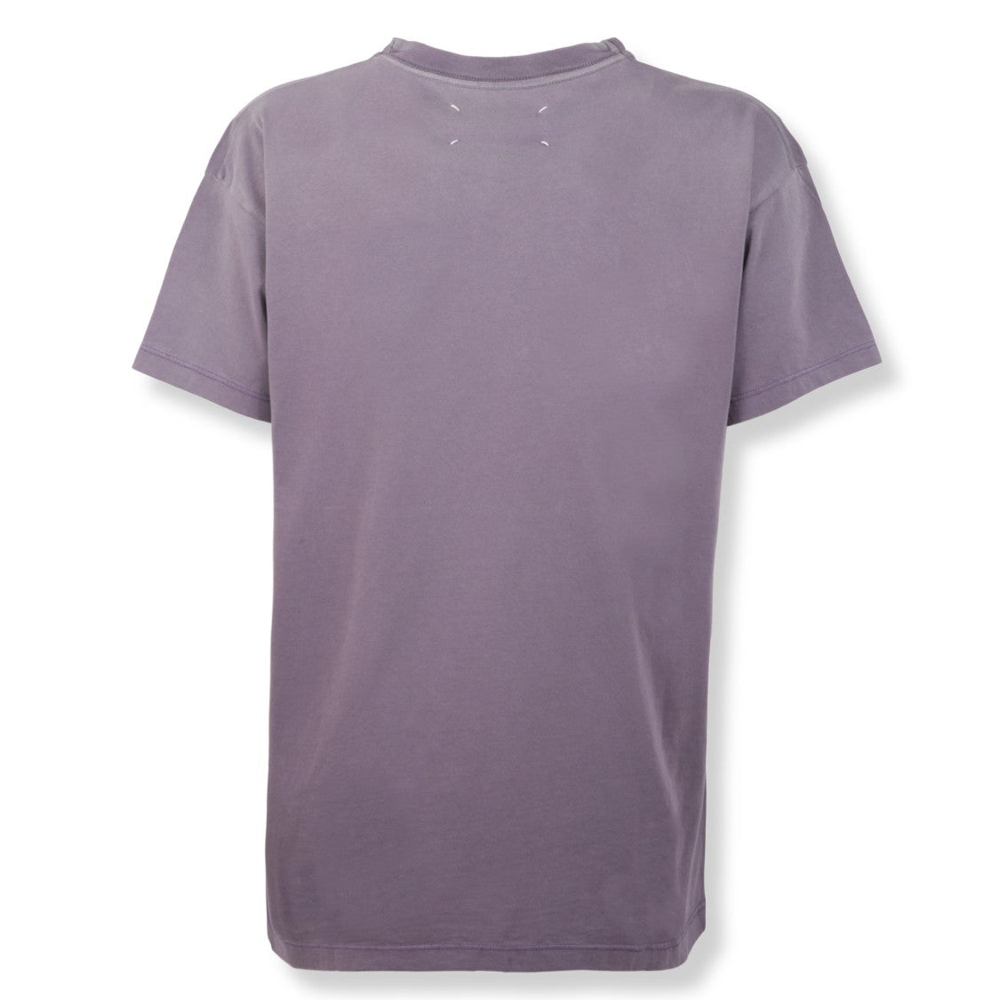 Maison Margiela White T-Shirt With Crew Neckline And Short Sleeves