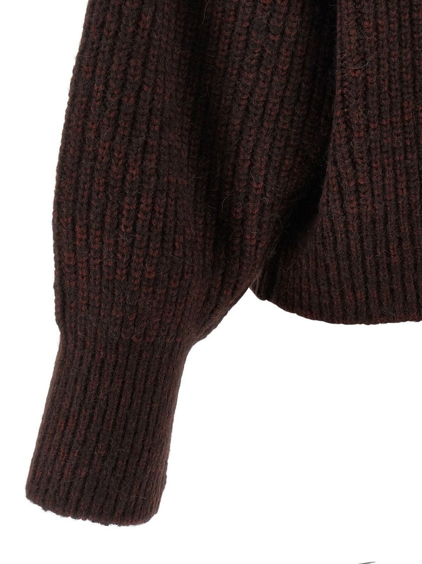 Dries Van Noten Teubina Sweater – Burgundy