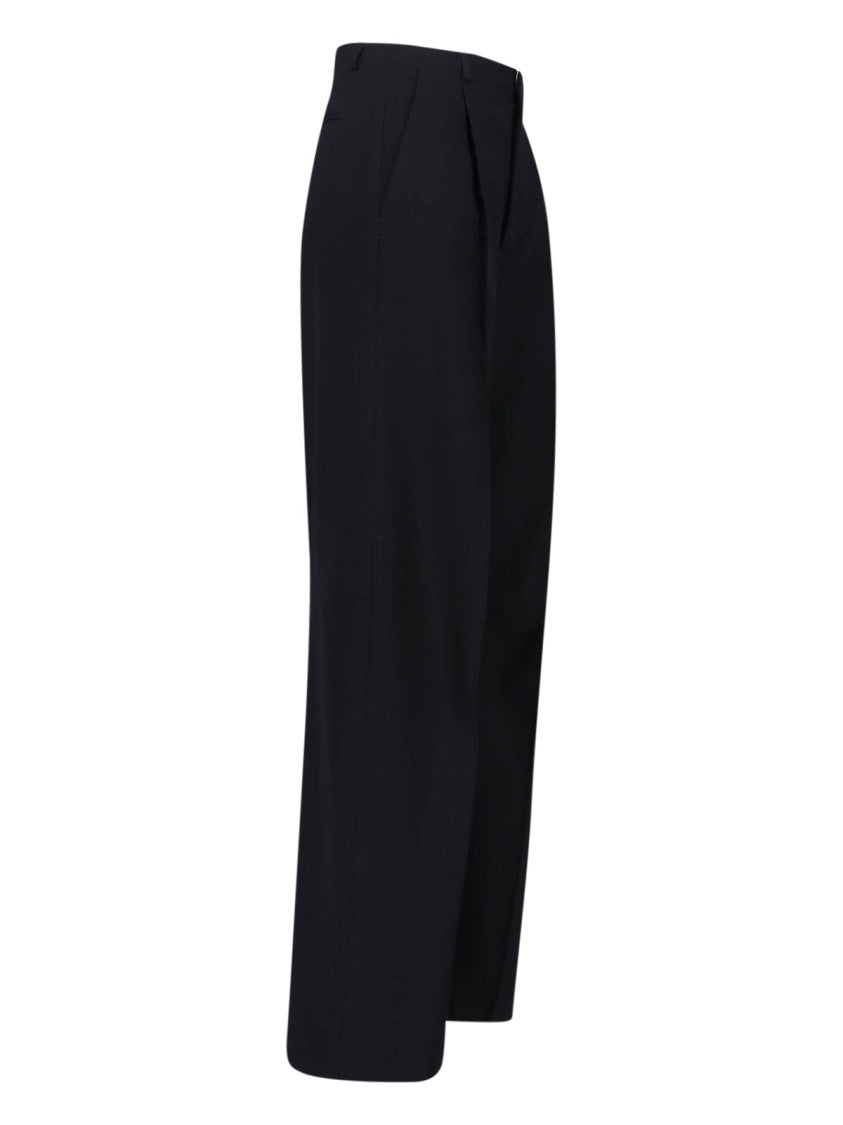 Mm6 By Maison Margiela Straight-Leg Tailored Trousers – Neutral
