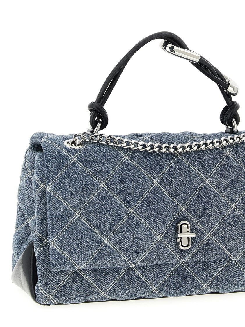 Marc Jacobs 'The Quilted Denim Dual' Medium Shoulder Bag