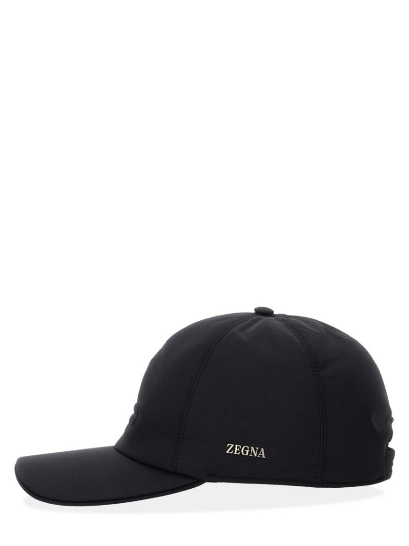 Zegna Baseball Cap With Structured Crown