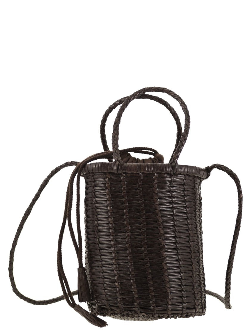 Dragon Lina Mini - Woven Leather Bag
