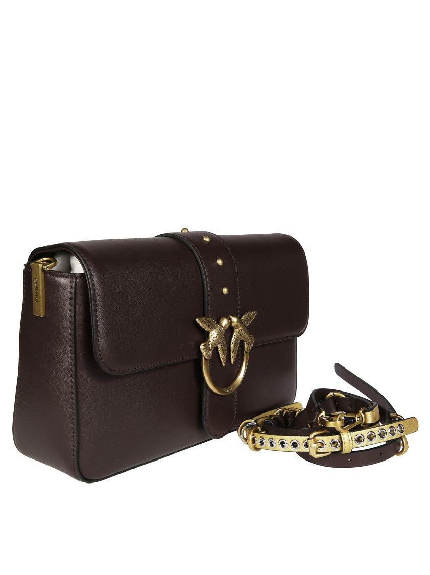 Pinko Soft Rounded Slouchy Bag With Gathered Top