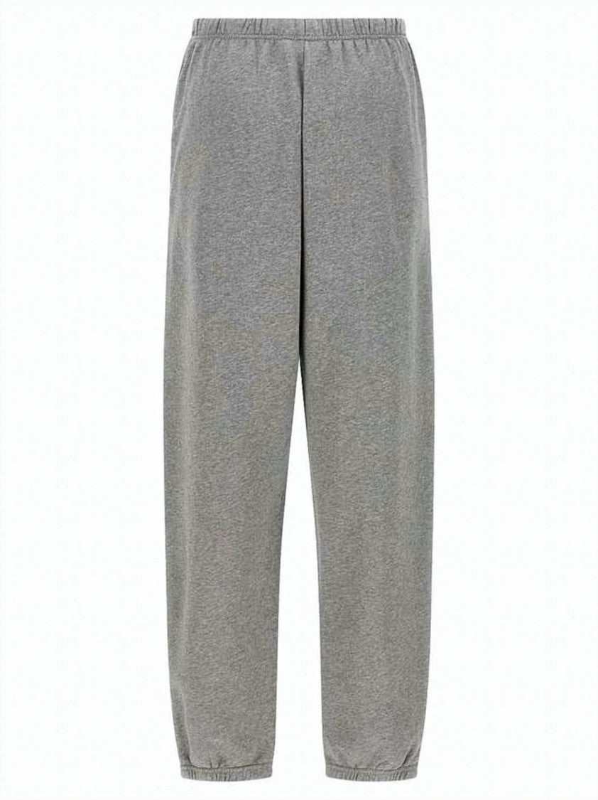 Mm6 By Maison Margiela Relaxed Fit Cotton Sweatpants With Functional Side Pockets