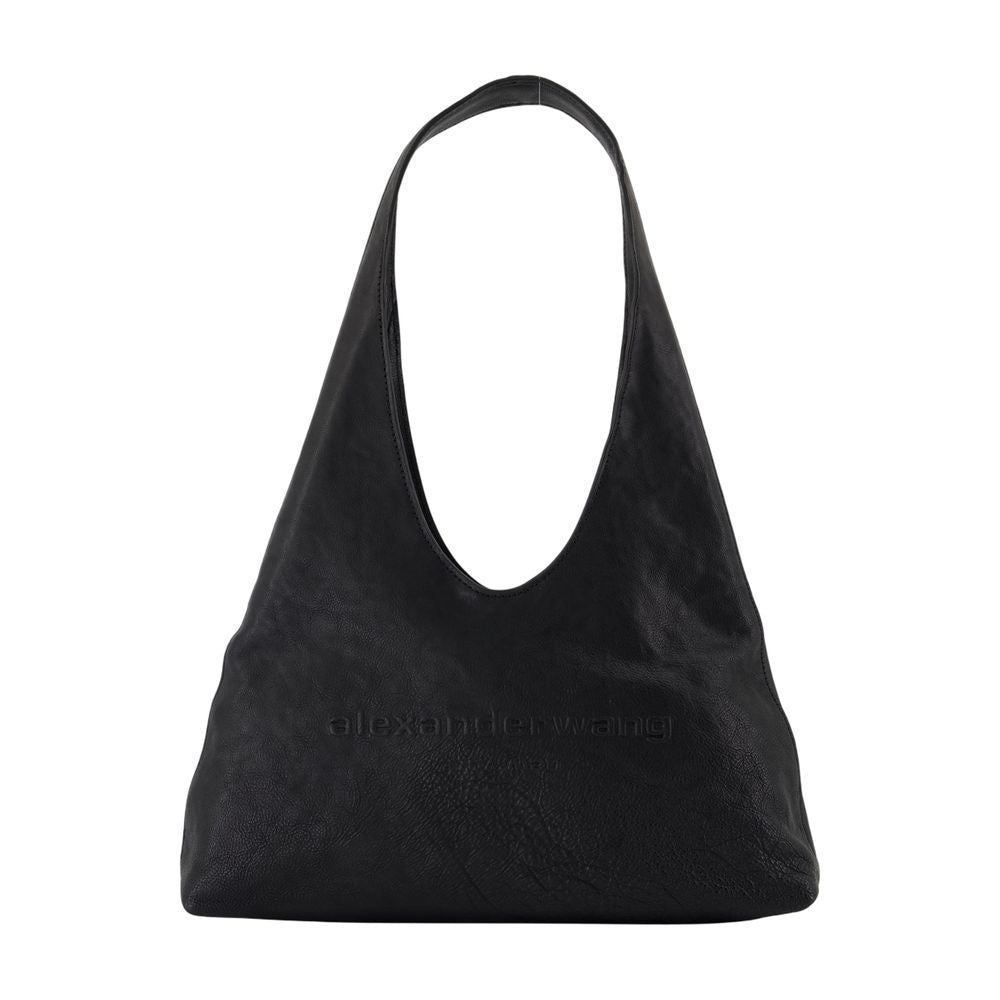Alexander Wang Pike Small Hobo Shoulder Bag - Leather - Black