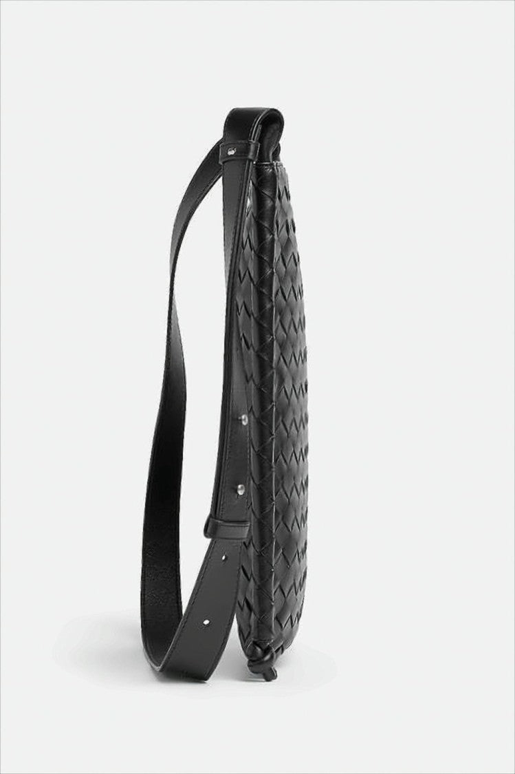 Bottega Veneta Signature Woven Calf Leather Crossbody Bag