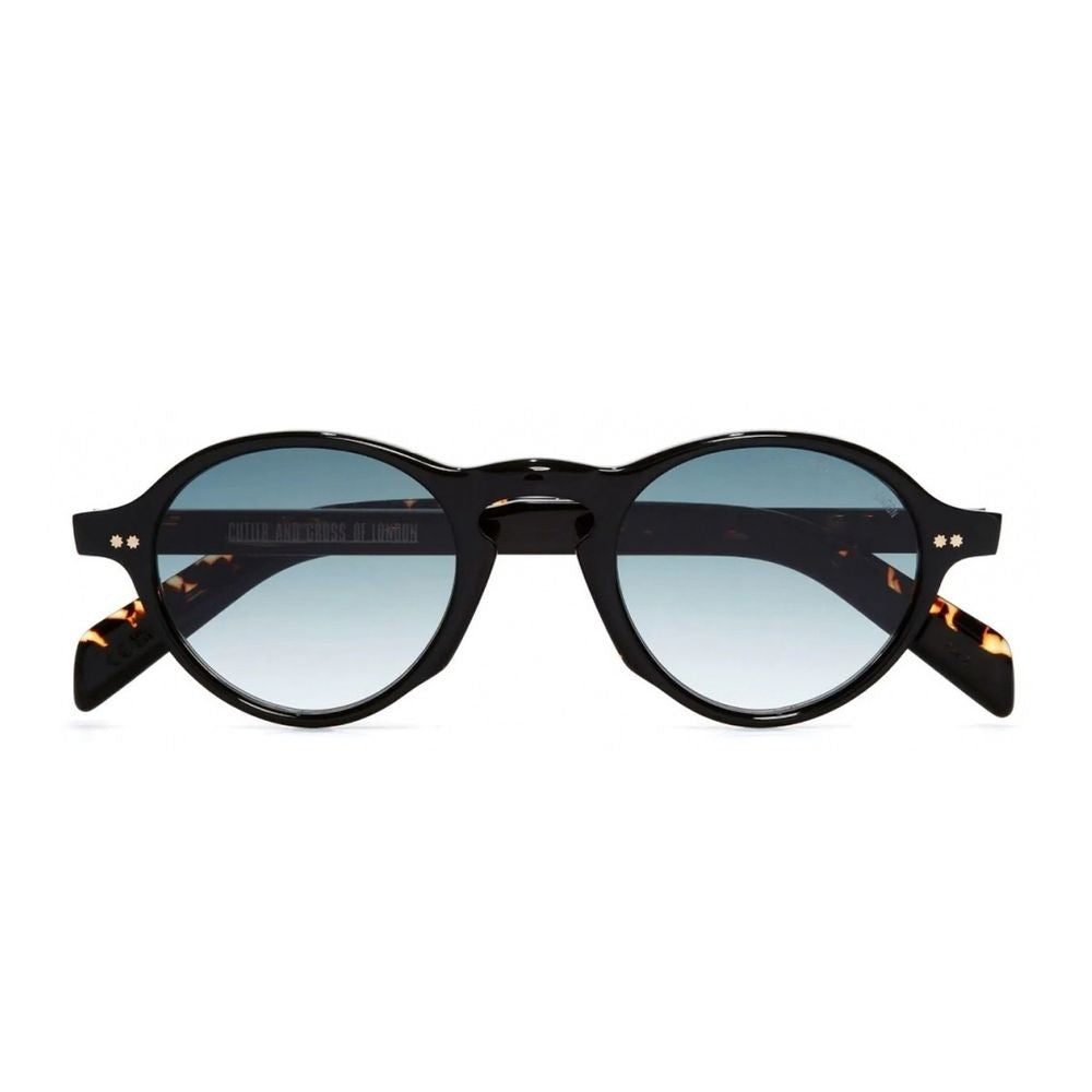 Cutler And Gross Gr08 Oval Dark Havana Acetate Sunglasses