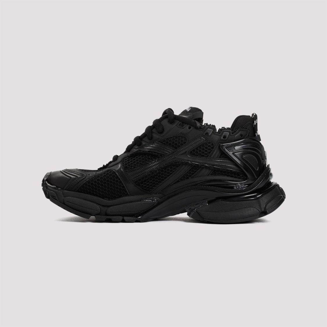 Balenciaga Black Matt Runner Sneakers