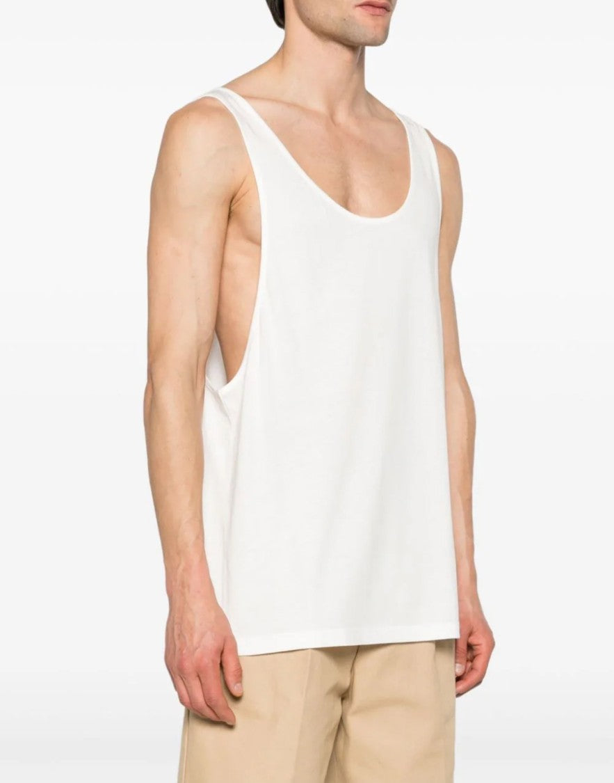 Gucci Scoop-Neck Logo Tank Top