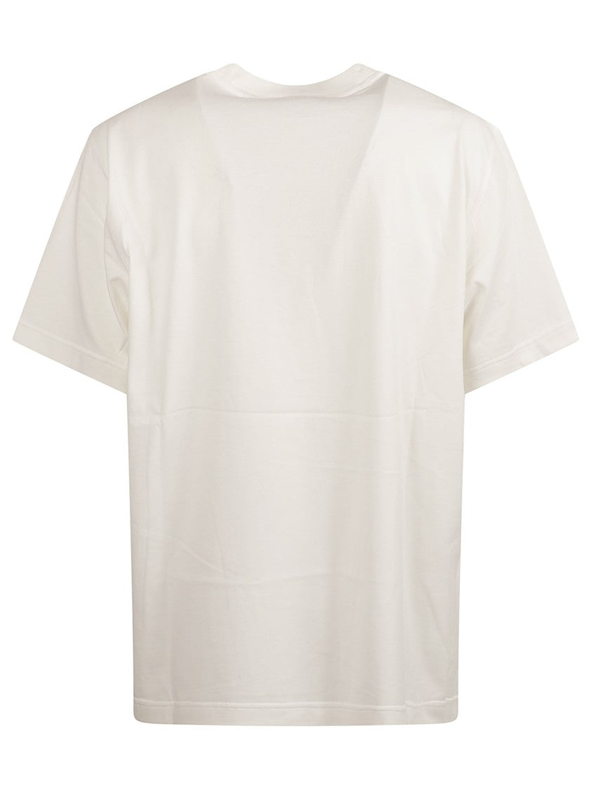 Burberry Ribbed Collar T-Shirt