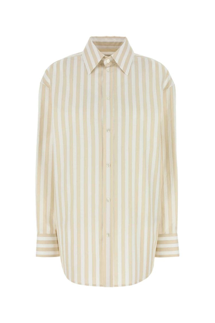 Saint Laurent Embroidered Oxford Shirt