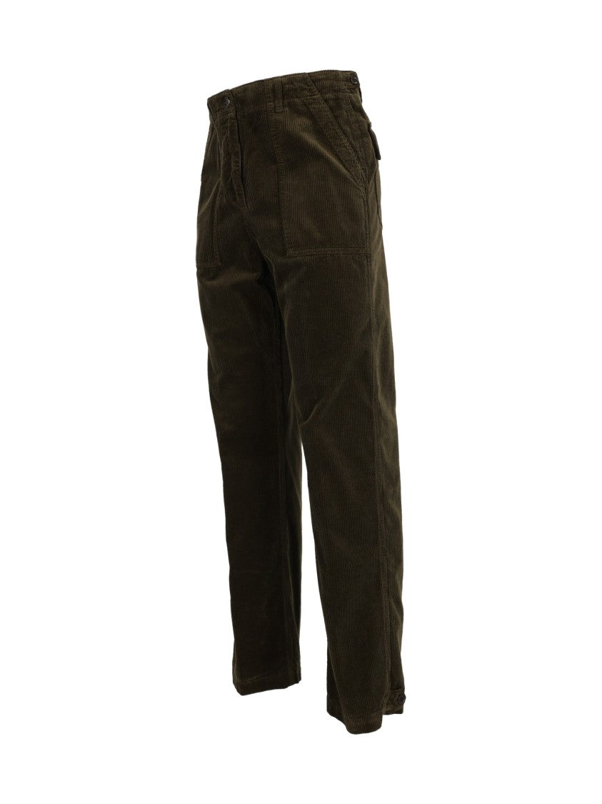 Aspesi Corduroy Straight-Leg Pants