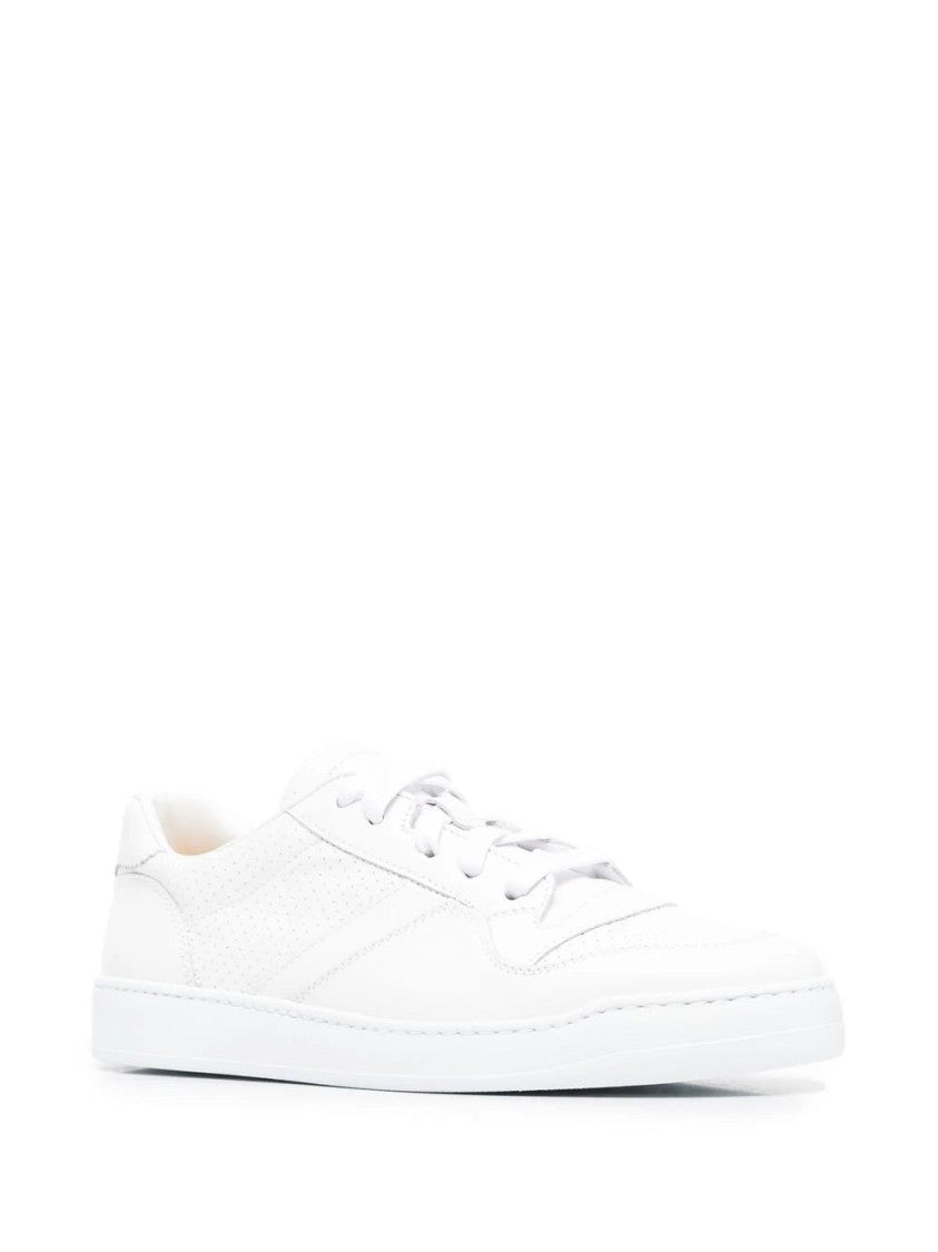 Doucal's Calf-Leather Low-Top Sneakers