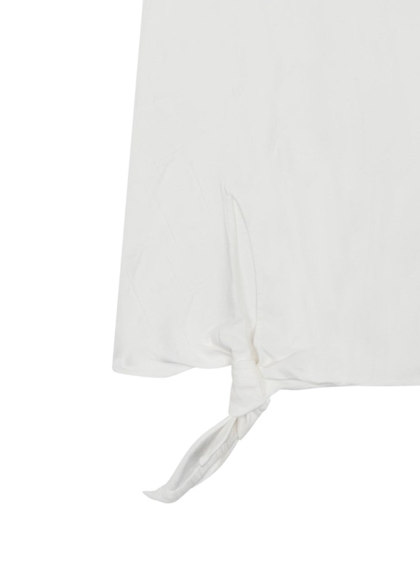 J. W. Anderson Knot Detail Relaxed Fit Organic Cotton Tank Top
