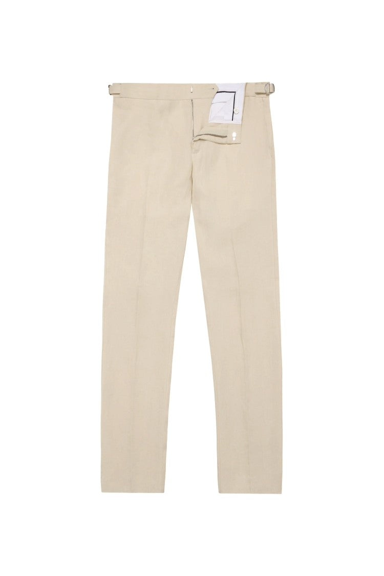 Orlebar Brown Griffon Lightweight Linen Straight-Leg Pants