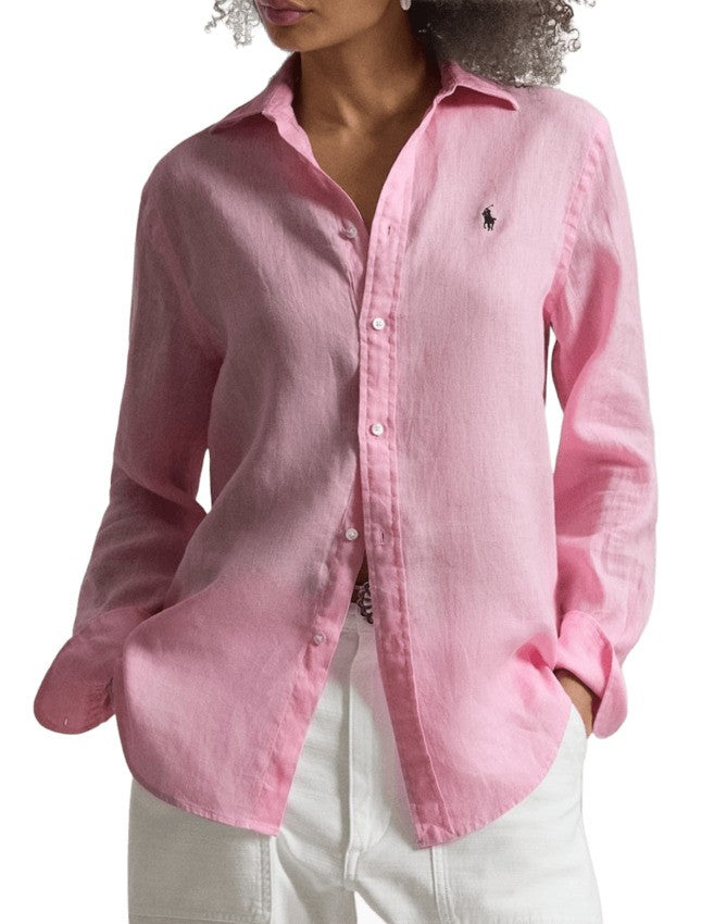Polo Ralph Lauren Linen Straight-Cut Shirt