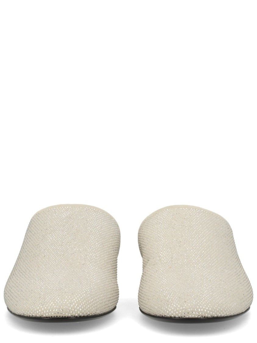 Premiata Pointed Toe Suede Slippers