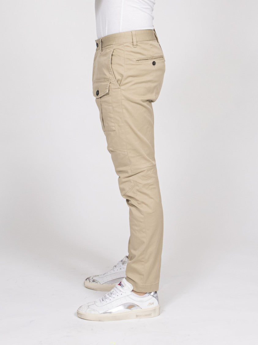 Dsquared2 Slim-Fit Flap-Pocket Cargo Pants